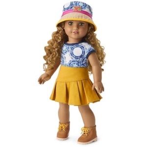 American Girl Evette Chill Twill Tie Dye Outfit HTF